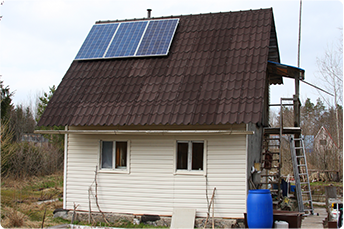 солнечная электростанция для дачи