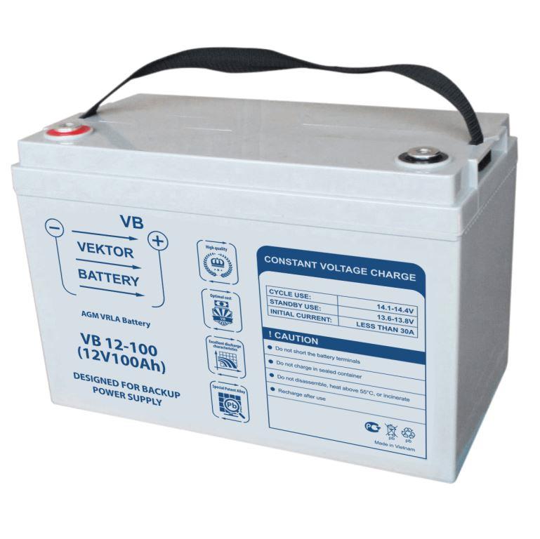 аккумуляторная батарея Vektor VB 12-100 для ИБП
