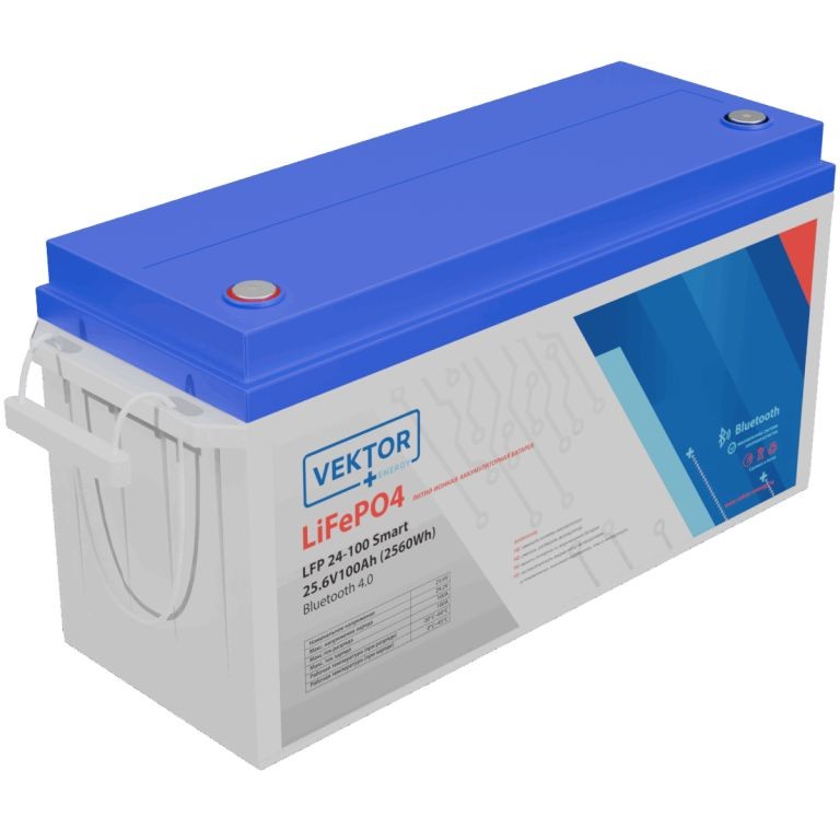 Аккумуляторная батарея VEKTOR LFP 25.6-100