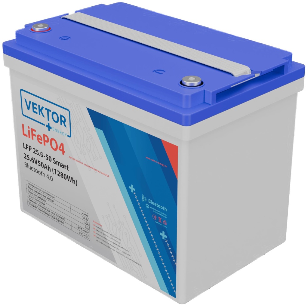 Аккумуляторная батарея LFP 12.8-50 Smart